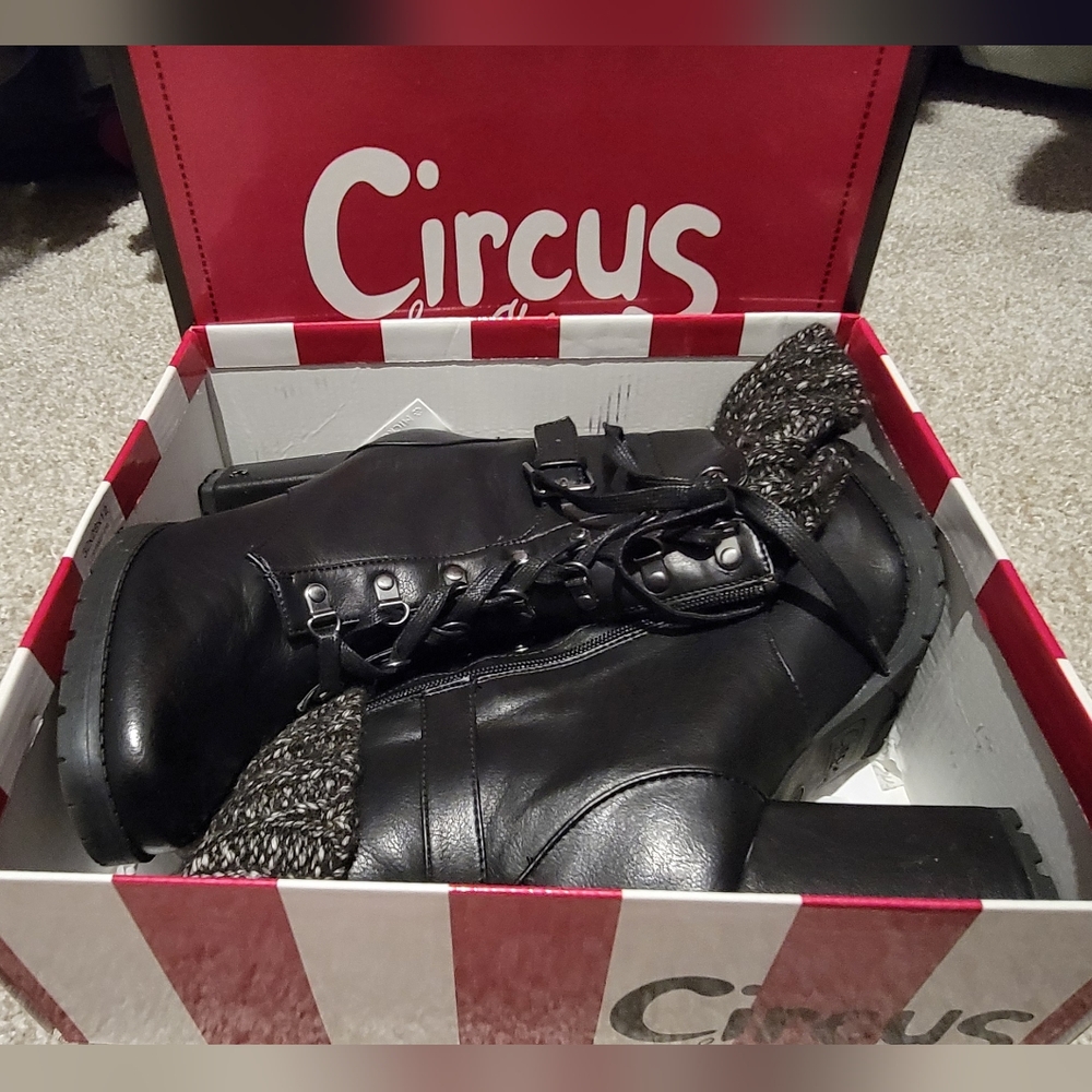 Circus by Sam Edelman Calgary Black boots